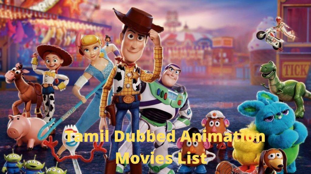 Best Tamil Dubbed Hollywood Animation Movies List