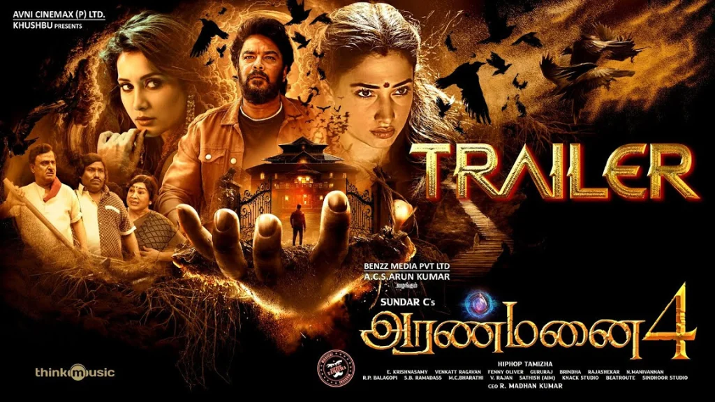 Aranmanai 4 (Tamil) Movie Box Office Collection, Budget, Hit Or Flop, OTT