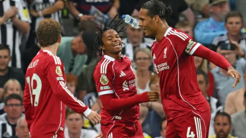Newcastle vs Liverpool 2‑3