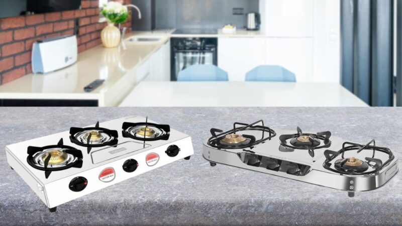 Vidiem Vector Nero vs. Faber Cooktop Astra Gas Stoves